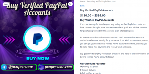 Buy Verified PayPal Accounts