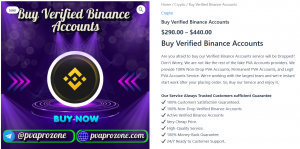 Buy Verified Binance Accounts